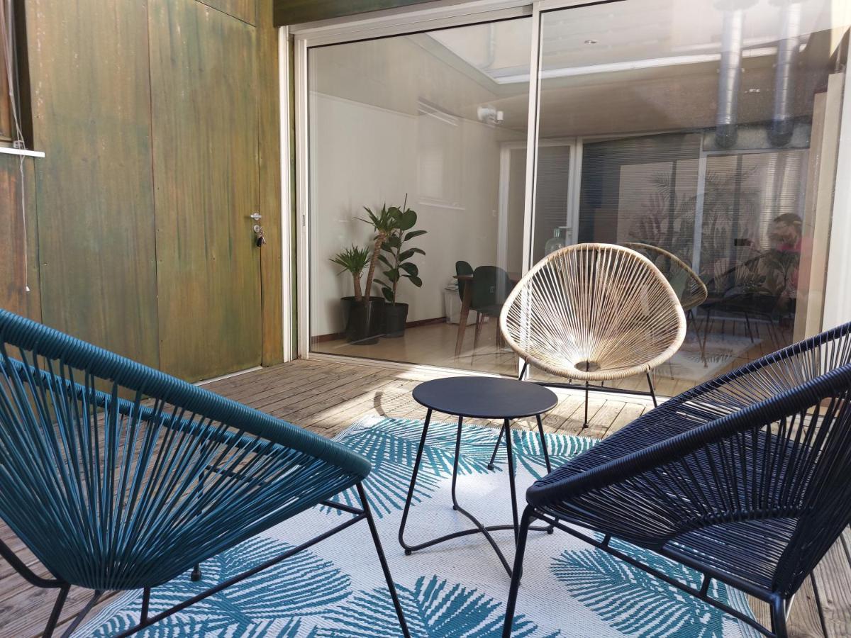 Le Peyrot*** Coeur De Ville 55M² Avec Patio Rodez Luaran gambar